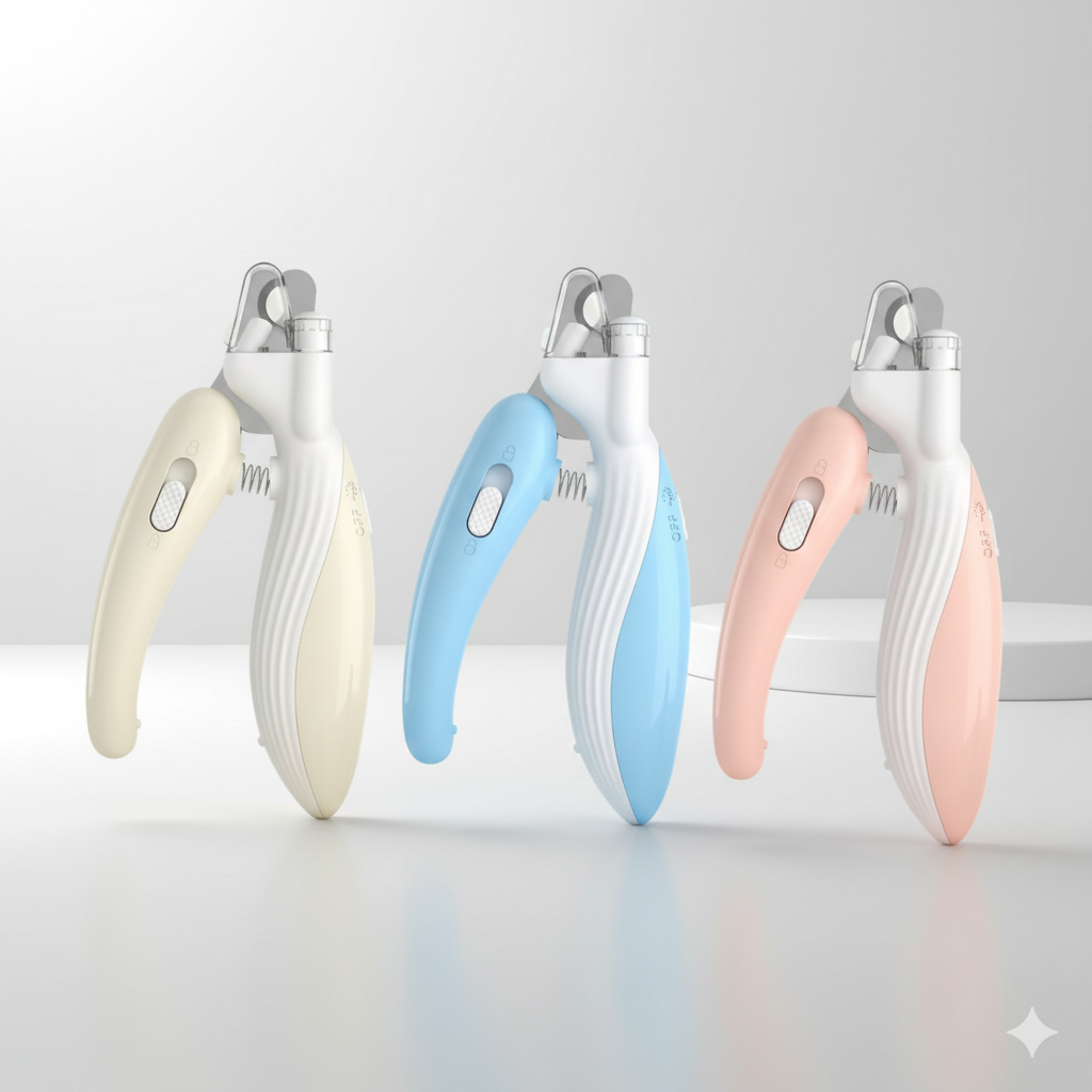 Pawtopia Coupe-Ongles Sécurisé avec LED Intégrée