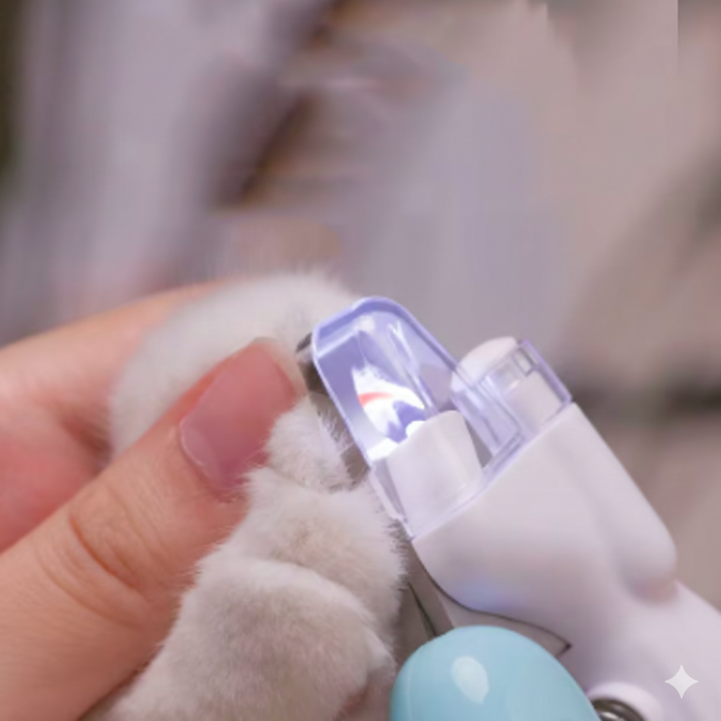 Pawtopia Coupe-Ongles Sécurisé avec LED Intégrée
