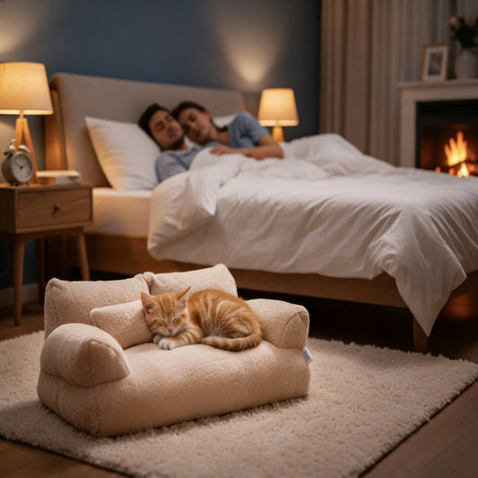 Pawtopia Canapé Lit pour Chat & Chien