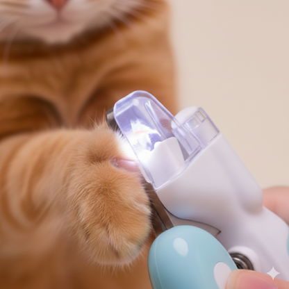 Pawtopia Coupe-Ongles Sécurisé avec LED Intégrée