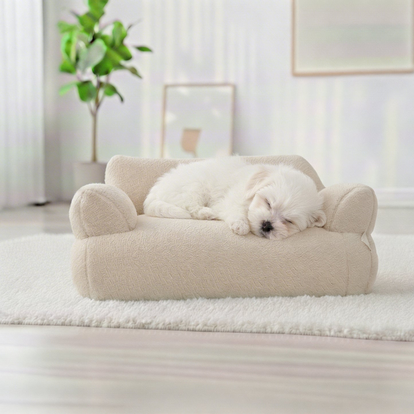 Pawtopia Canapé Lit pour Chat & Chien