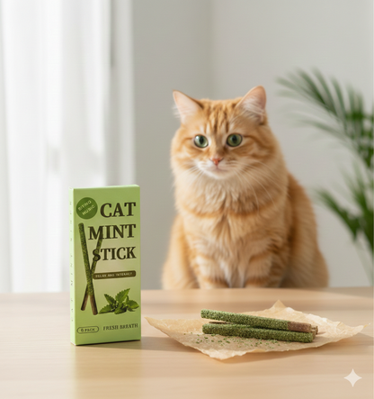 Pawtopia Sticks Santé Menthe | 3 en 1 : Haleine + Dents + Digestion