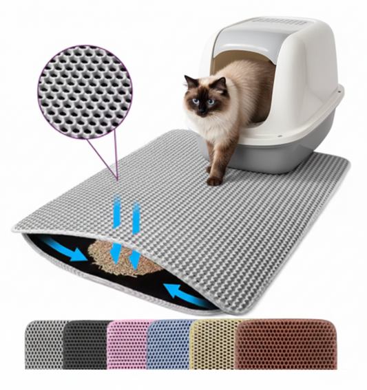 Pawtopia Tapis de Litière Double Couche